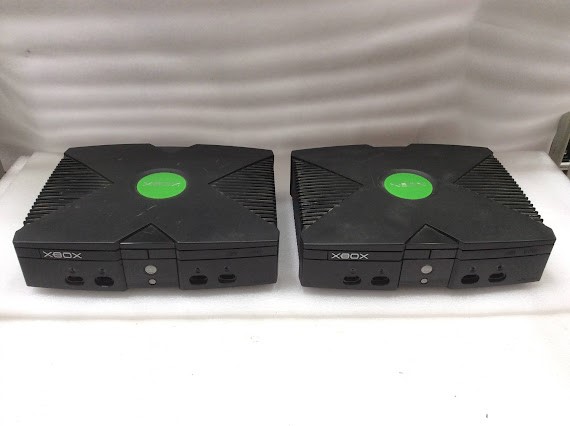 Microsoft Xbox Video Game System (Lot of 2)