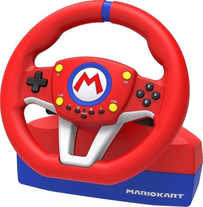 HORI Mario Kart Racing Wheel Pro Mini for Nintendo Switch. NB: Damaged Pack