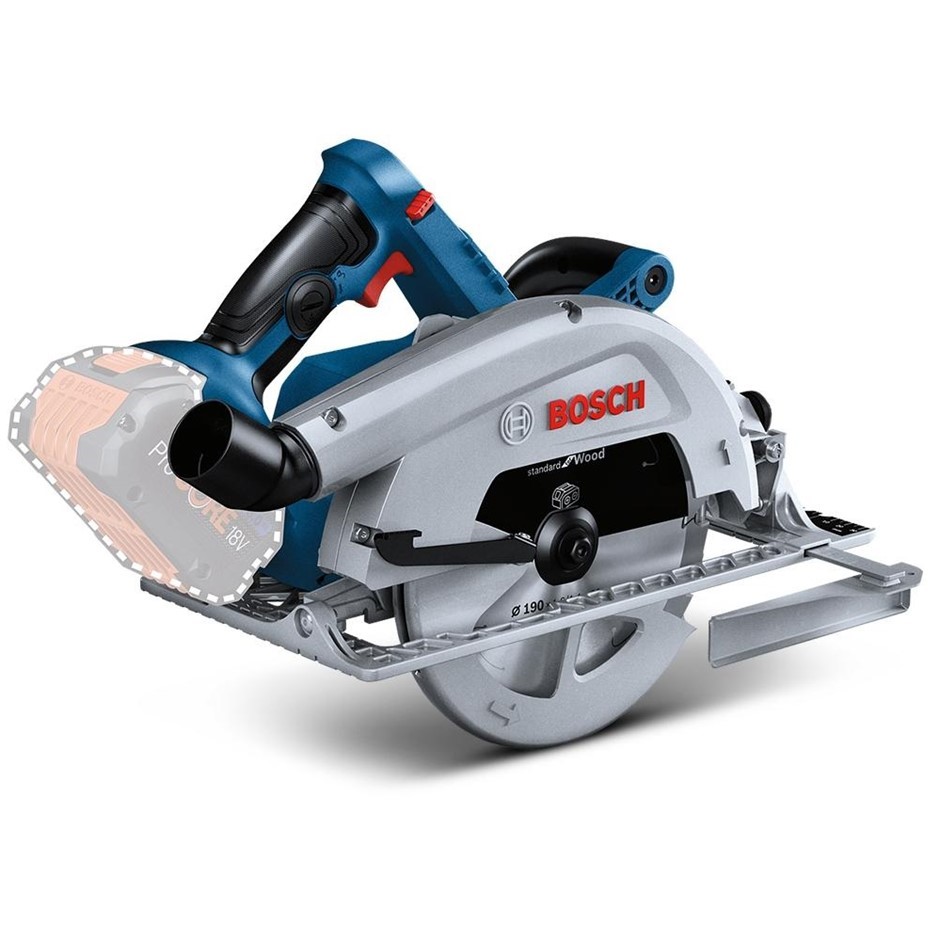 BOSCH 18V Li-ion Cordless BITURBO Brushless 184mm (7") Circular Saw - Skin