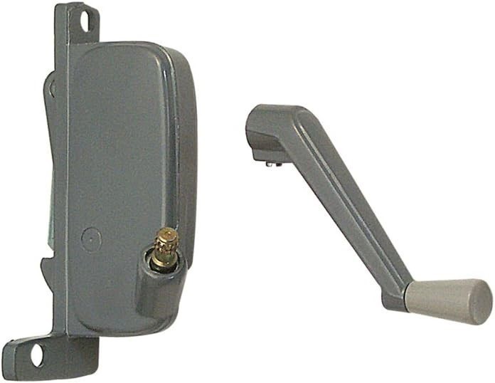 2 x PRIME-LINE H 3666 Awning Window Operators, Right Hand, Aluminum Finish,