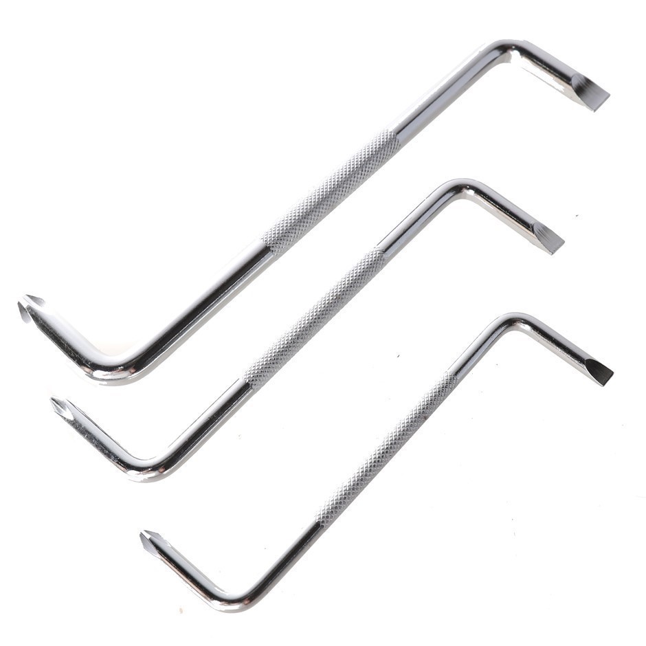 6 x VANGUARD Off-Set Screwdrivers, Sizes: 5, 6 & 8mm, Philips #1, #2, #3.