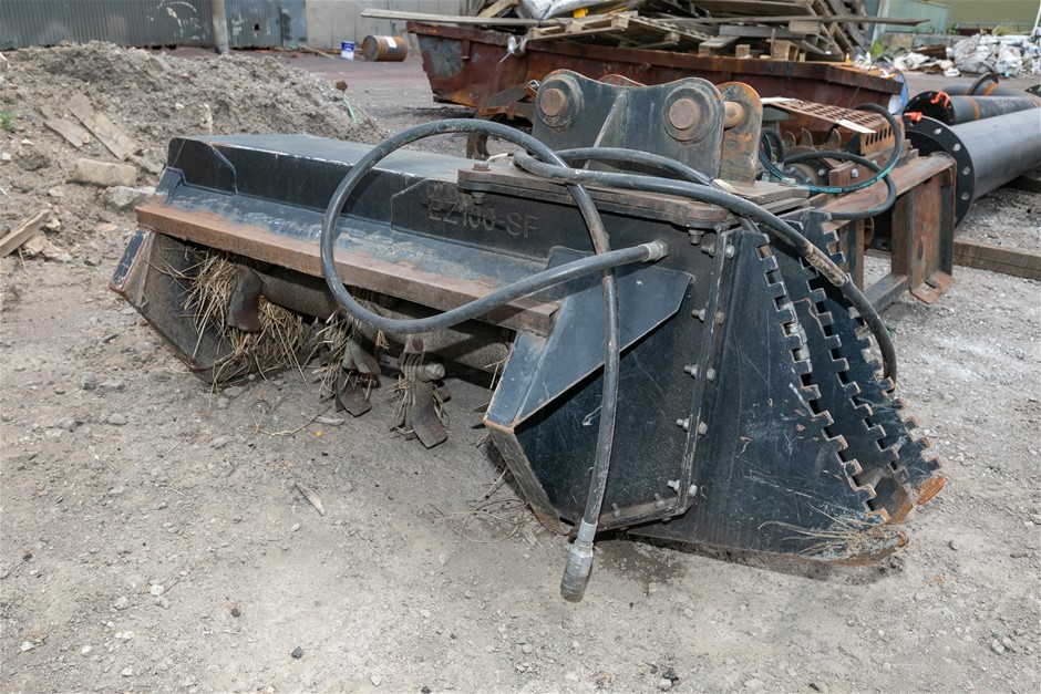 EZ 100-SF Excavator Hydraulic Mulcher Attachment