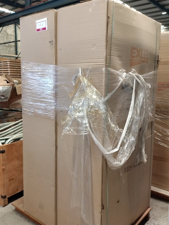 Metal Locker 9 Door x2