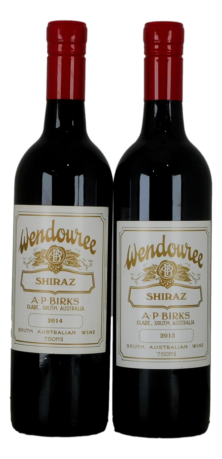 Wendouree Shiraz Pack 2014/2015 (2x 750mL), Clare Valley