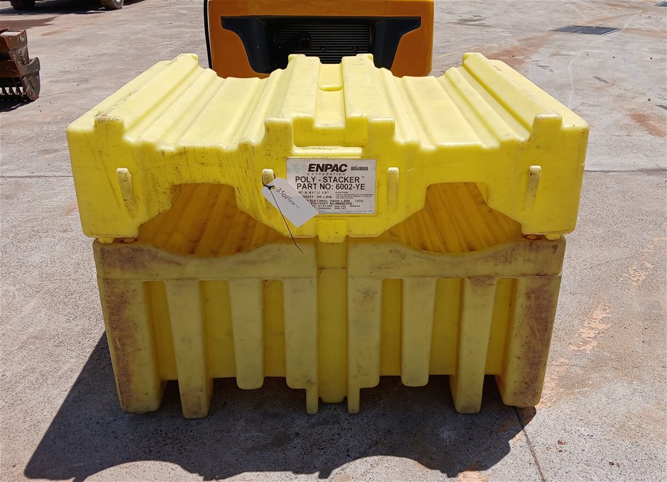 <p>Enpac Poly Drum Stacker</p>