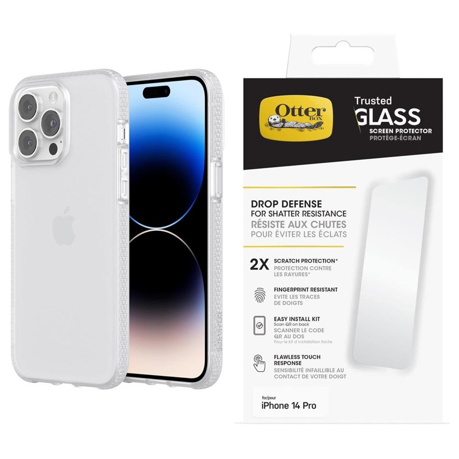 27 x Assorted APPLE Iphone 14 Pro Max Accessories. Including: OTTER Glass S