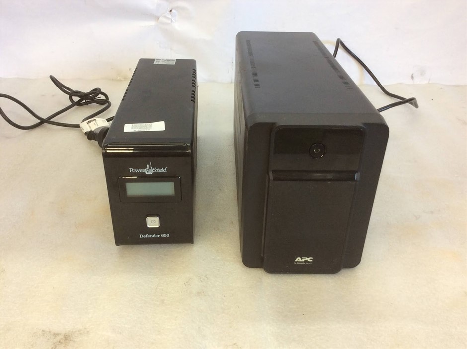 APC BX1600M-A2 Uninterruptible Power Supply + PowerShield PSD650 UPS