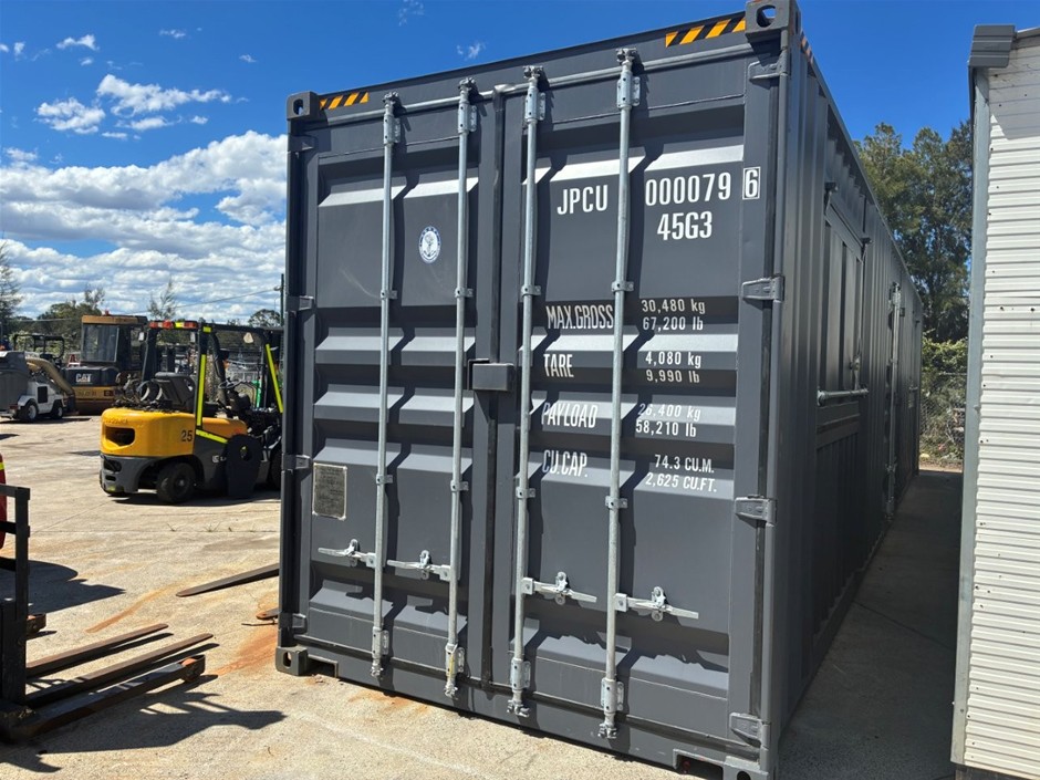 Unused 2025 ABOSS 40ft Side-Opening Container with One Door