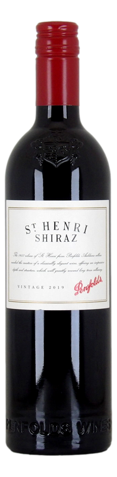 Penfolds St Henri Shiraz 2019 (1x 750mL), SA. Screwcap closure.