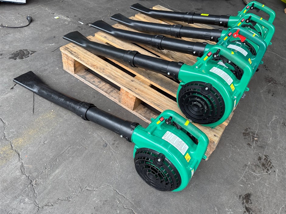 25.4cc 2-Stroke Petrol Blower Vac, Full Crank Engine x 5 units