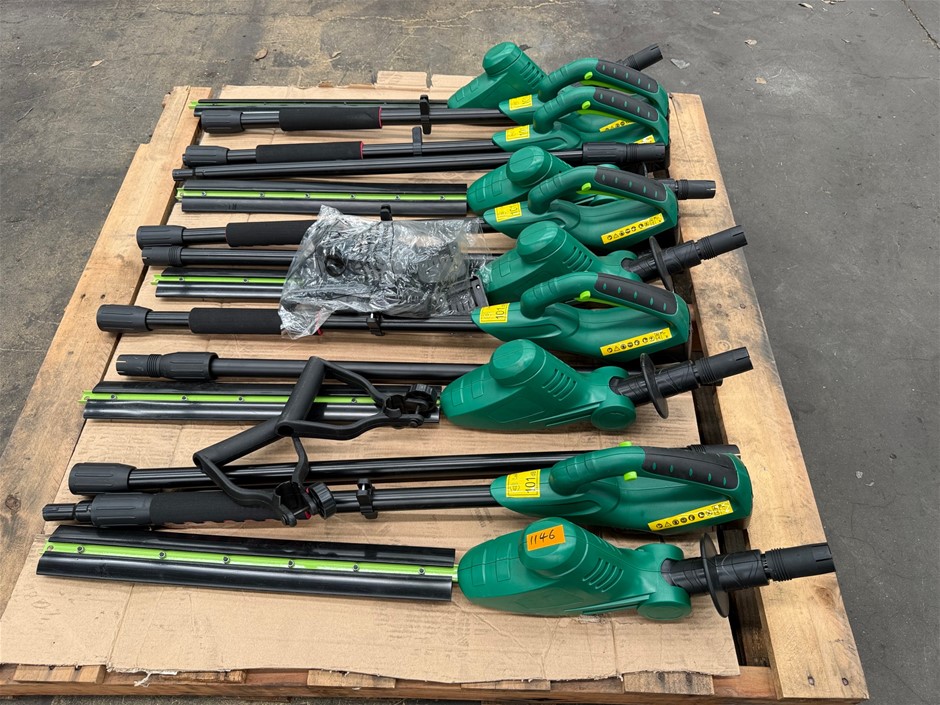 18v Cordless Hedge Trimmer with Telescopic Handle x 5 units