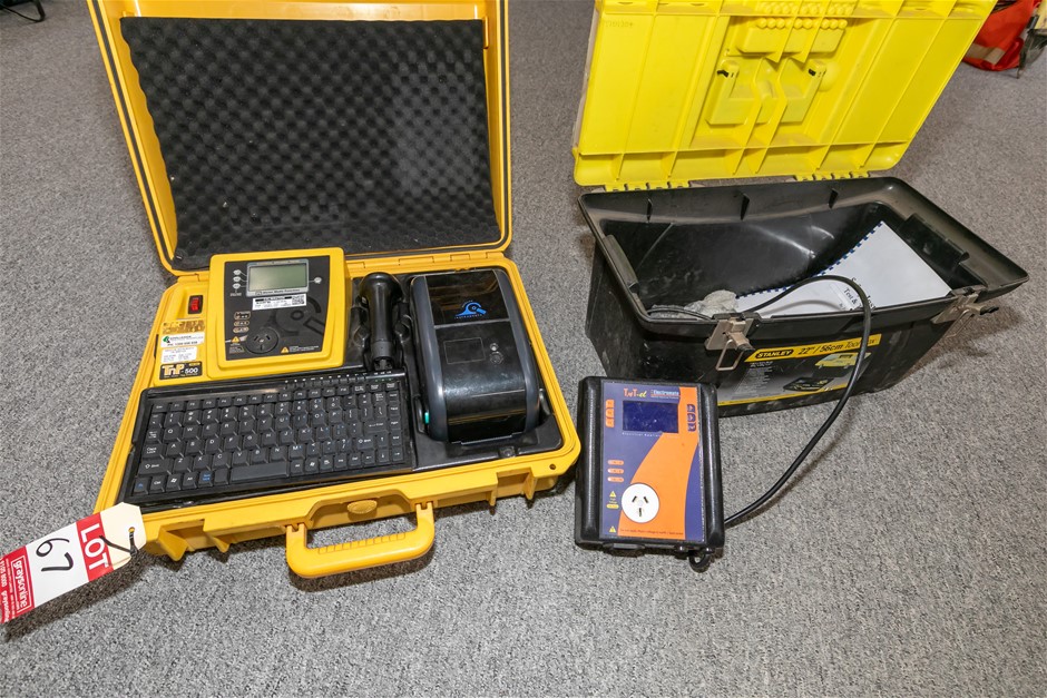 Wavecom TnP-500 Electrical Appliance Tester with Hard Poly Case