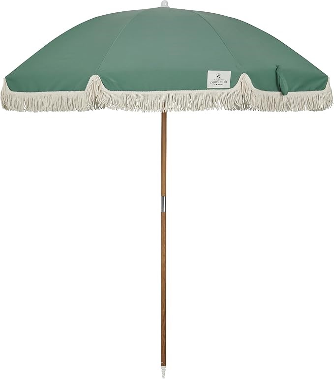 OZTRAIL Beach Umbrella, Palm Cove (Green).