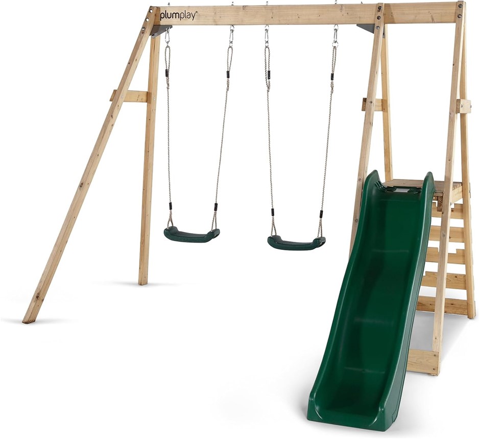 PLUM PLAY AU Tamarin Wooden Swing Set.