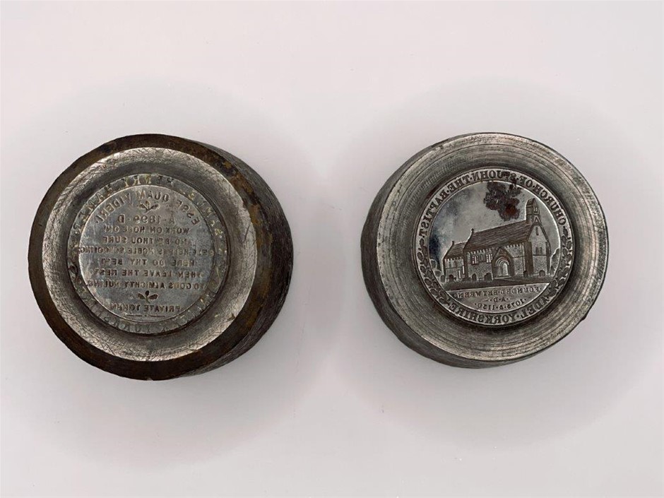 2 x British Baptist Church Dies, C: 1899-1900