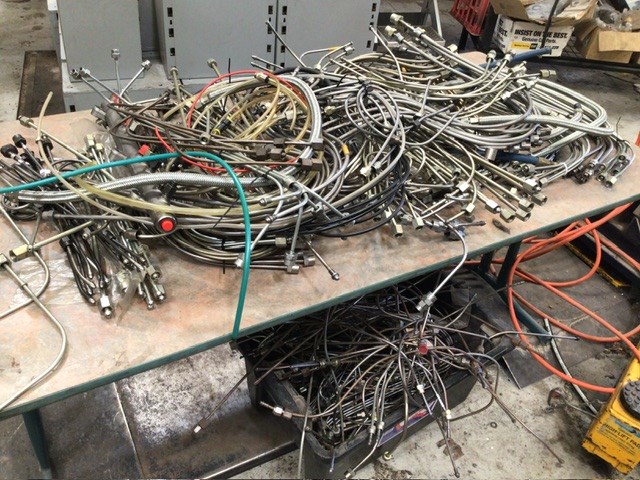 <p>Qty of Assorted Fuel Injections Lines</p>