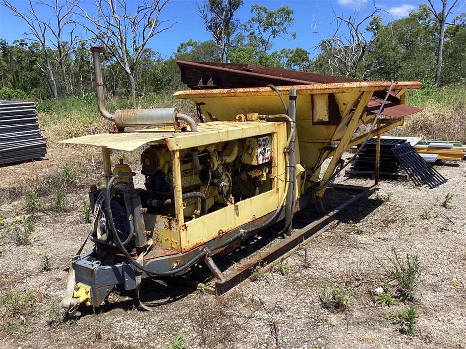 <p>Concrete Pump on Skid</p>