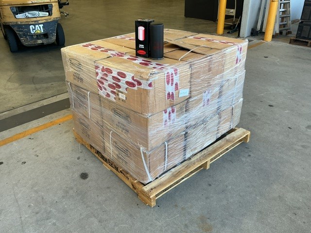 <p>Pallet of Oil Filters</p>