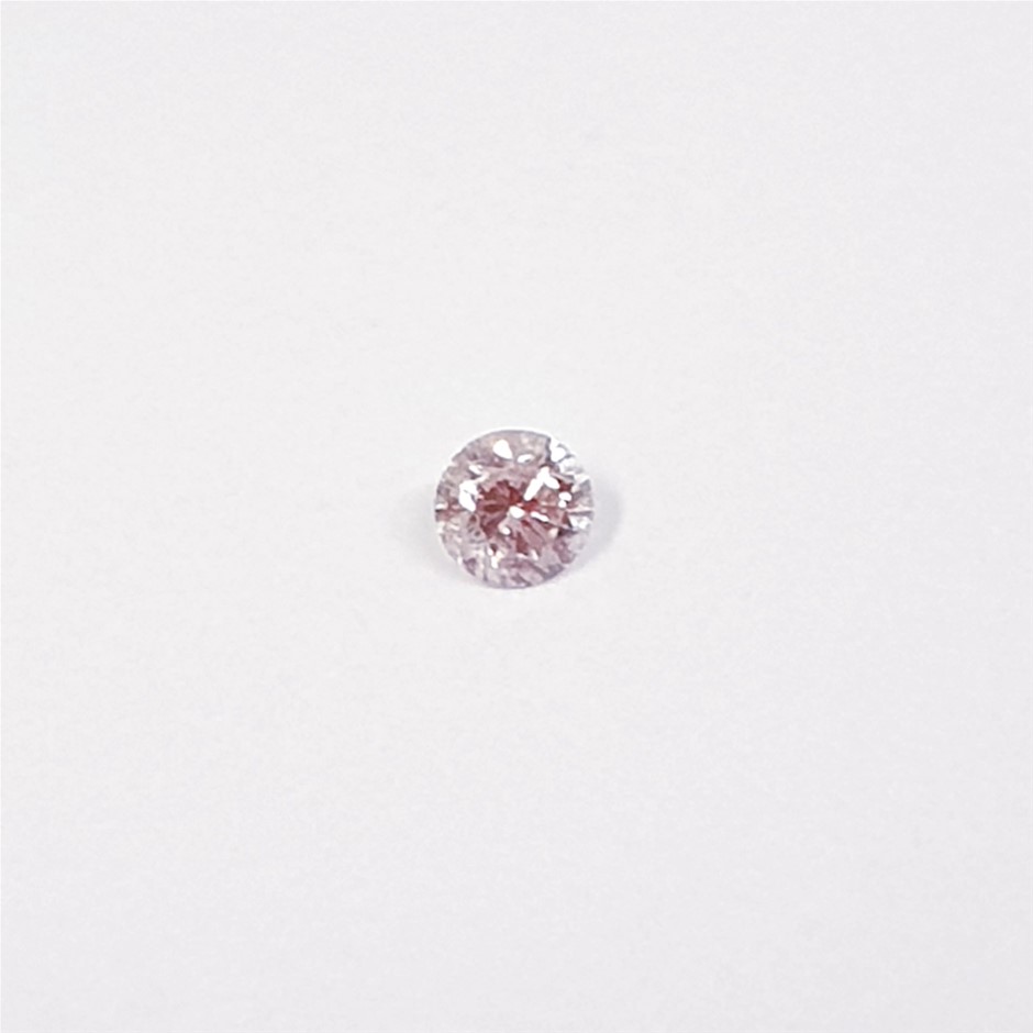 0.025 ct Pink Diamond
