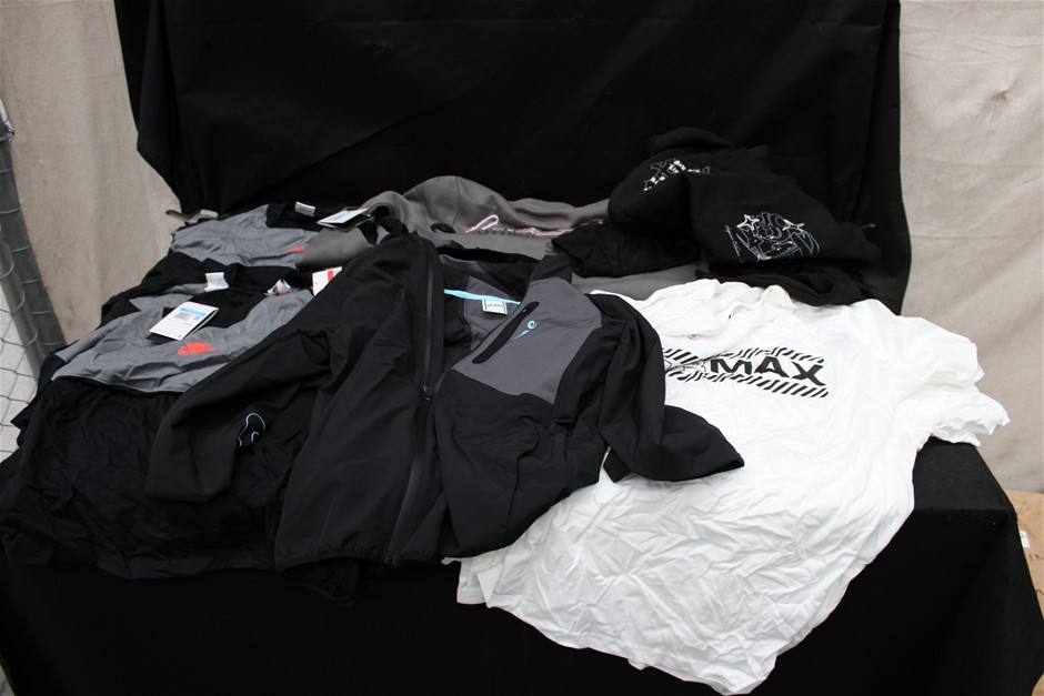 Assorted Clothing and Versace Sunglasses