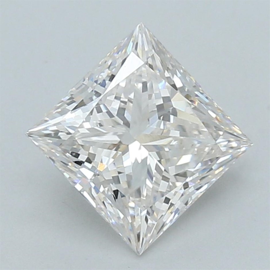 2.03 Carat Princess Cut Diamond E/VVS2