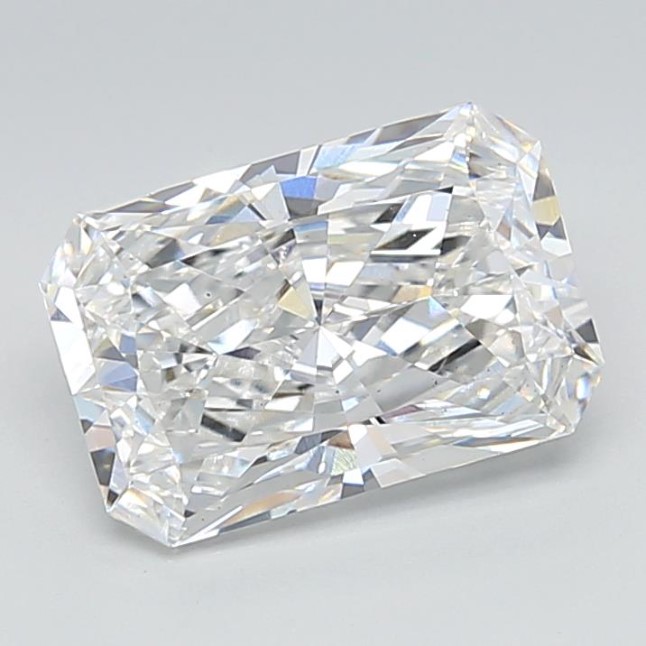 3.08 Carat Radiant Cut Diamond E/VS1