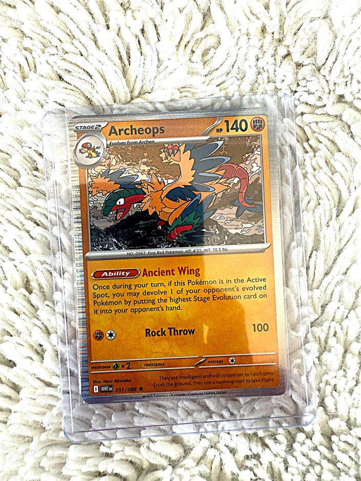 Archeops Rare Holo English 051/086