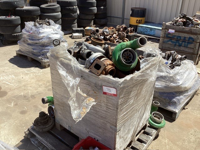 <p>Various Makes And Models Of Turbos, Crate Of</p>