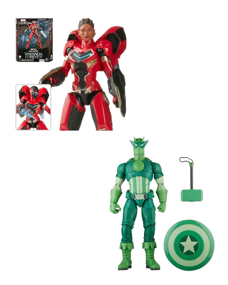 TOY BUNDLE: MARVEL LEGENDS Series Black Panther Wakanda Forever Ironheart 6