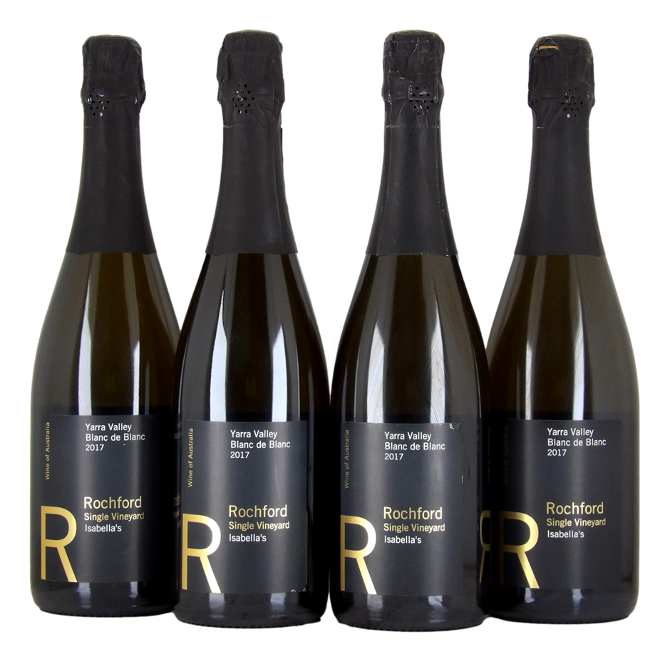 Rochford Single Vineyard Isabellas Blanc de Blanc 2017 (4x 750mL)