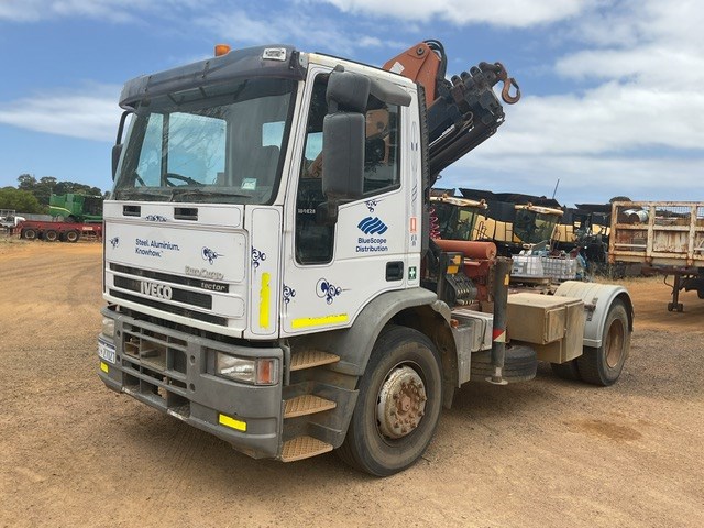 <p>2002 Iveco Euro Cargo Tector  4 x 2 Prime Mover Truck</p>