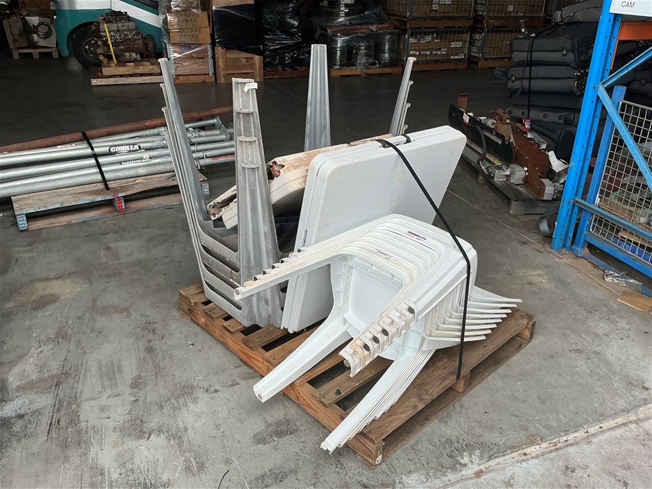 <p>Plastic Tables & Chairs</p>