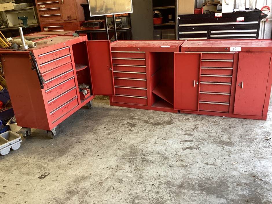 <p>Tool Cabinets x 3</p>