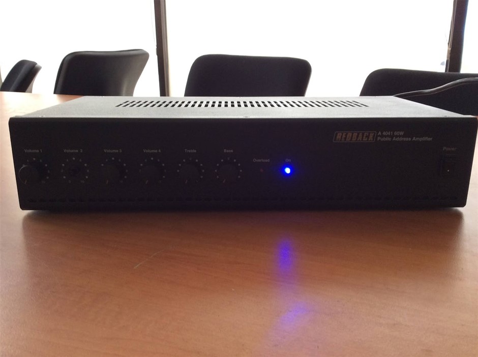 Redback A 4041 Public Address Amplifier