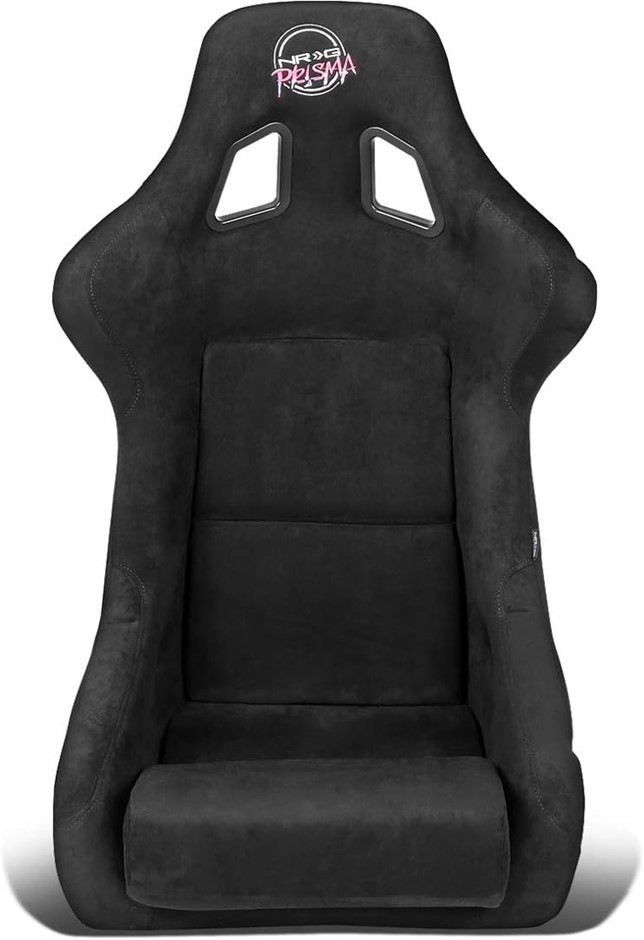 NRG Innovations NRG-FRP-302BK Large Size Fiber Glass Bucket Racing Seat Bla