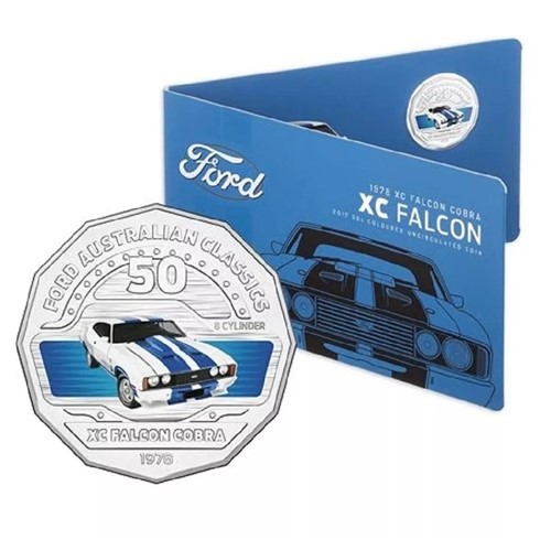 2017 50 CENT COIN FORD CLASSICS COLLECTION - XD FALCON-RAM-UNC