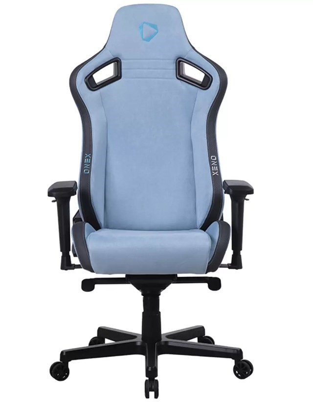 ONEX EV12 Evolution Edition Gaming Chair Suede, Suede Blue. NB: Has been us