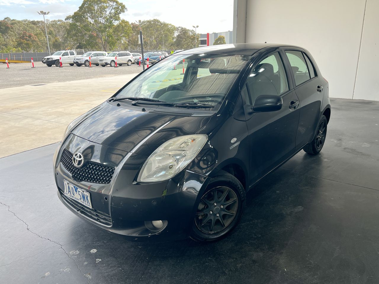 2007 Toyota Yaris YR NCP90R Automatic Hatchback (WOVR REPAIRABLE)