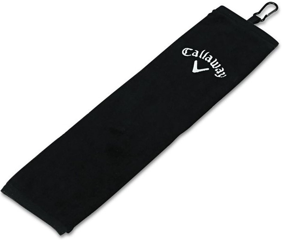 CALLAWAY Golf Trifold Towel, Black