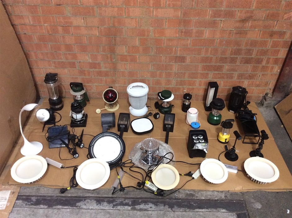 Mixed Brand Mixed Model Indoor And Outdoor Lighting Lot