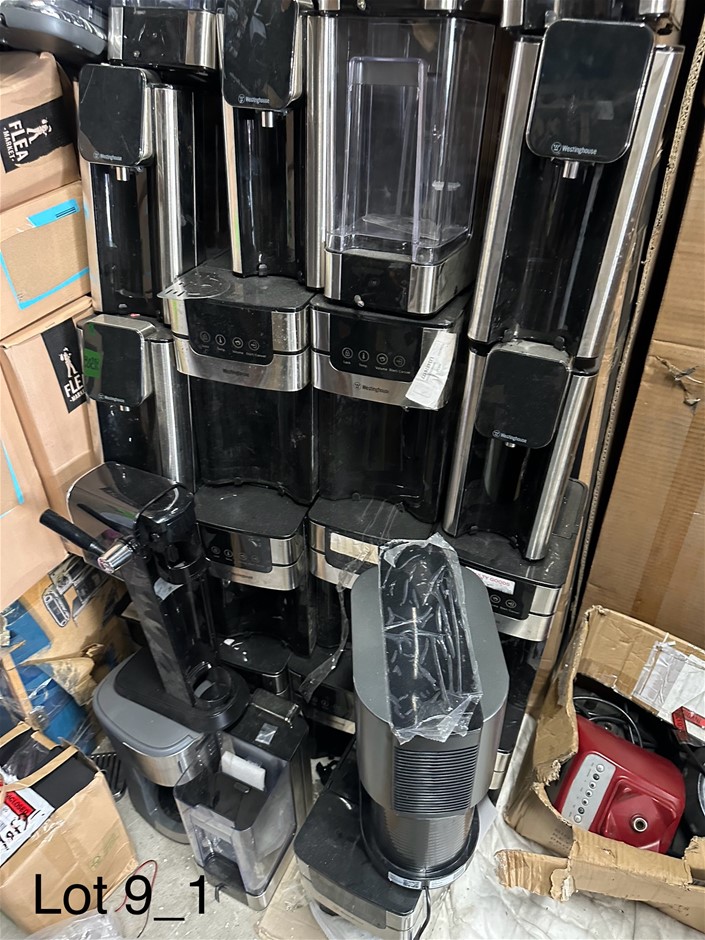 Westinghouse hot water system and Ninja ice-cream machine