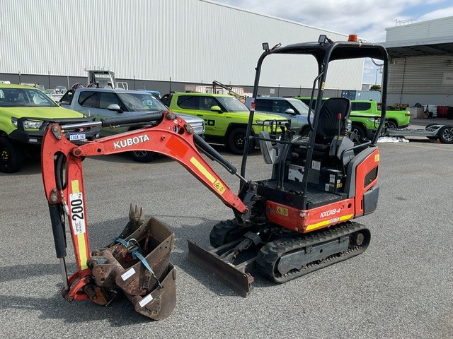 Kubota KX018-4 Mini Excavator