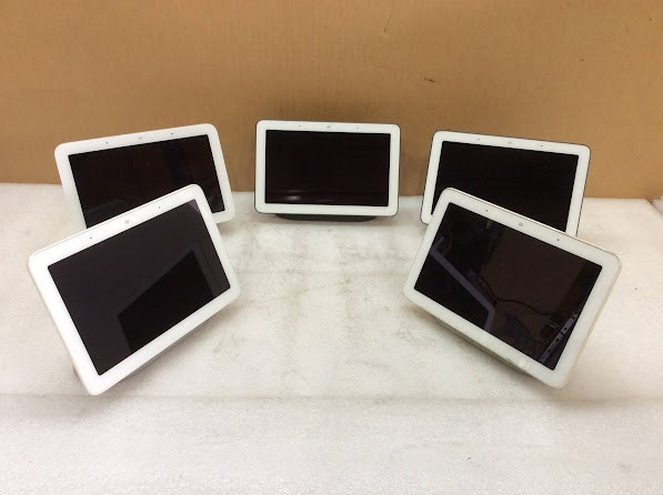 Google Mixed Brand and Model Smart Displays (Lot of 5)