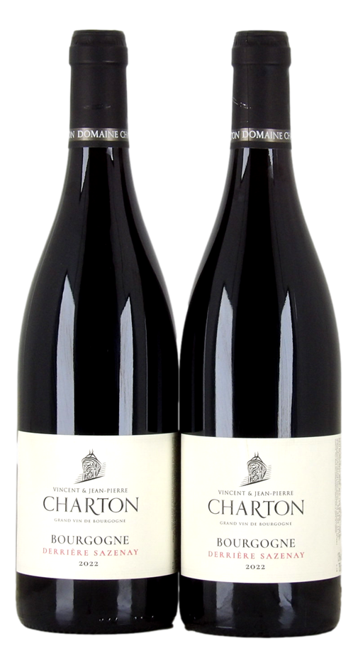 Domaine Charton Sauzenay Bourgogne Rouge Pinot Noir 2022 (2x 750mL), France