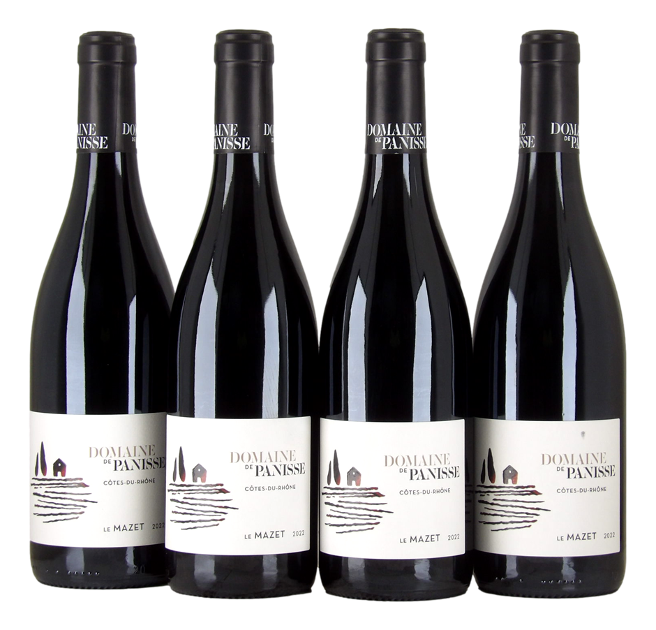 Domaine de Panisse Cotes du Rhone 2022 (4x 750mL), France