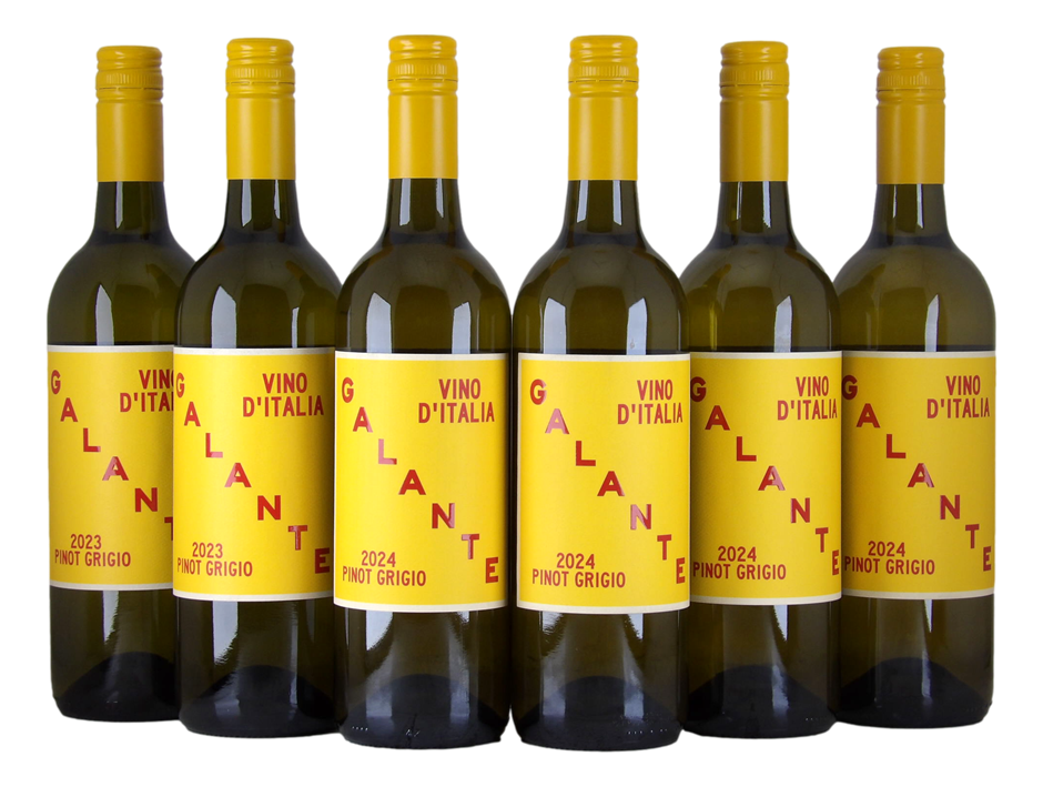 Galante Pinot Grigio 2023/24  (6x 750mL), Italy