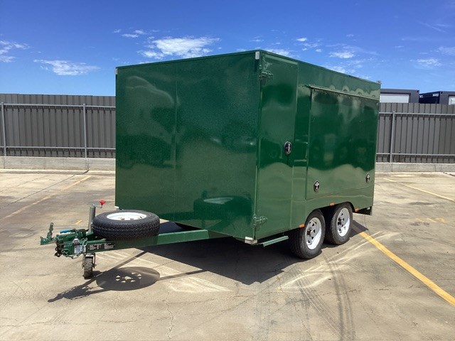 2023 Modern Trailers Tamden 201038 Tandem Box Trailer