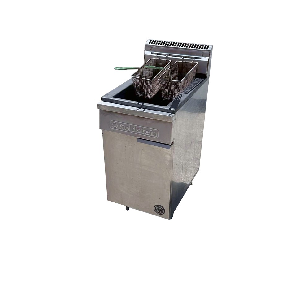 GOLDSTEIN  GAS MODEL  FRG1 2 BASKET DEEP FRYER