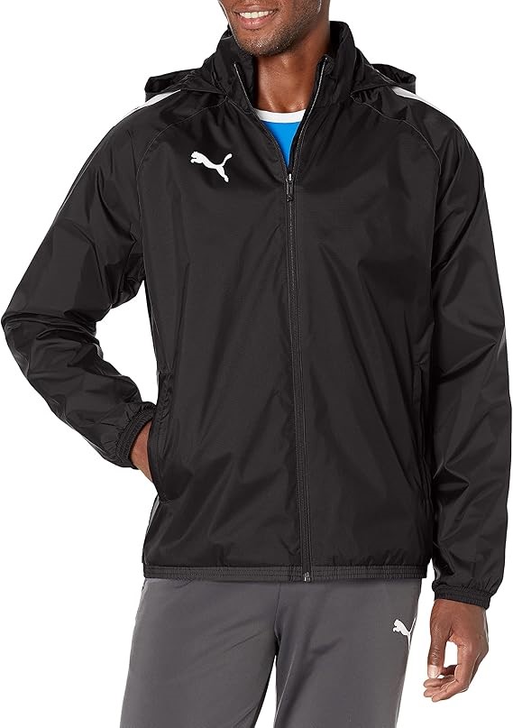 PUMA Men's TeamLIGA All Weather Jacket, Size S, Black (03), 657245. RRP: $5