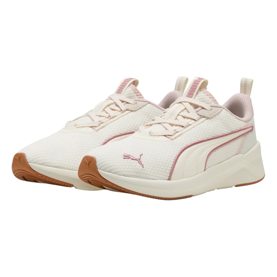 PUMA Women's Softride Harli Shoes, Size US7.5, Warm White/Mauve Mist/Pink (